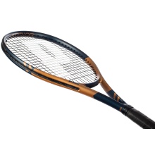 Prince Tennis Racket Warrior 100in/285g/Leisure 2023 blue-gray/bronze-brown - strung -